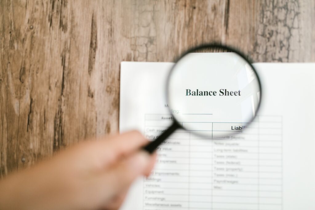 classified balance sheet